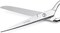 8" Professional Heavy Duty Tailor Fabric Scissors, Dressmaker Sewing Classic Stainless Steel Ultra Sharp Forged Shears, Bent